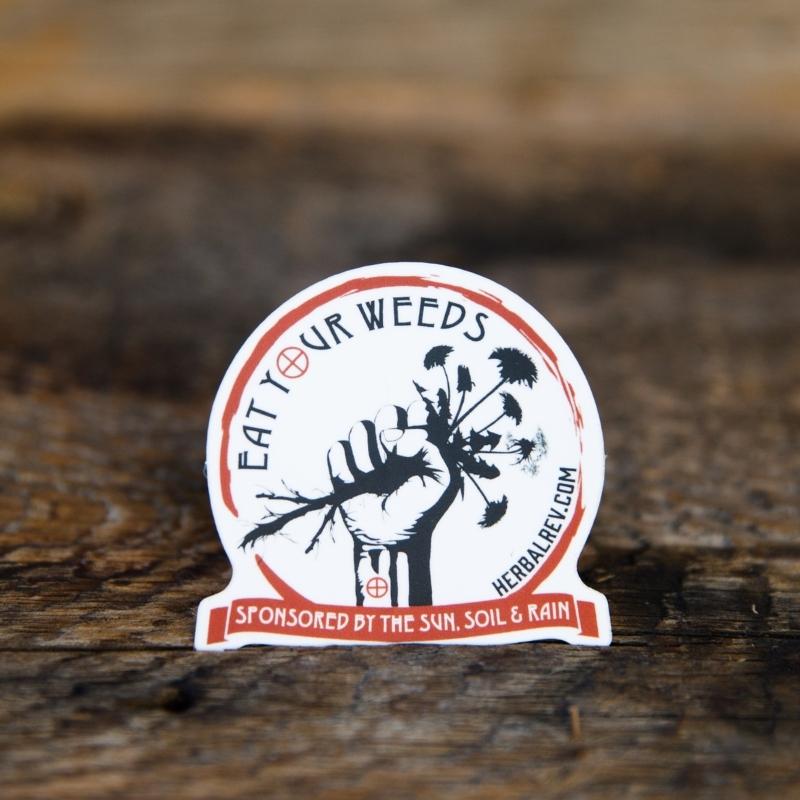 Eat Your Weeds Sticker