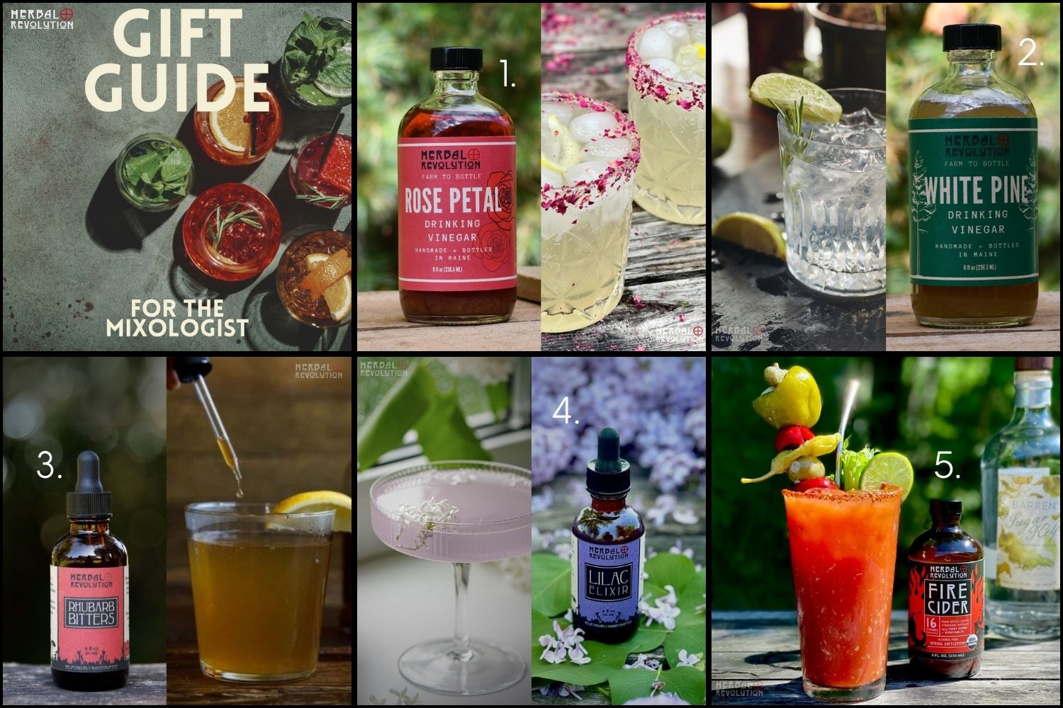 Holiday Gift Guides by Herbal Revolution: For the Mixologist