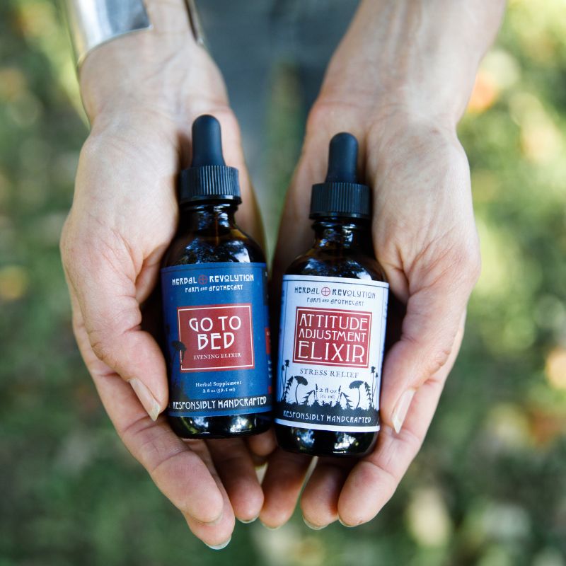 
    Elixirs + Bitters
  