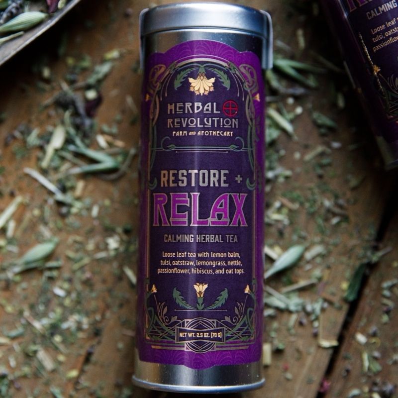 Restore + Relax Tea - Herbal Revolution