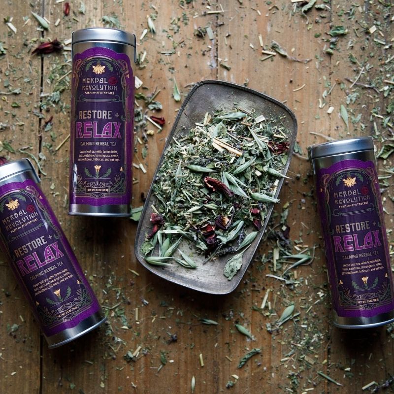 Restore + Relax Tea - Herbal Revolution